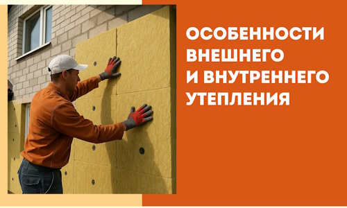 Какие особенности внешнего и внутреннего утепления в Тихорецке