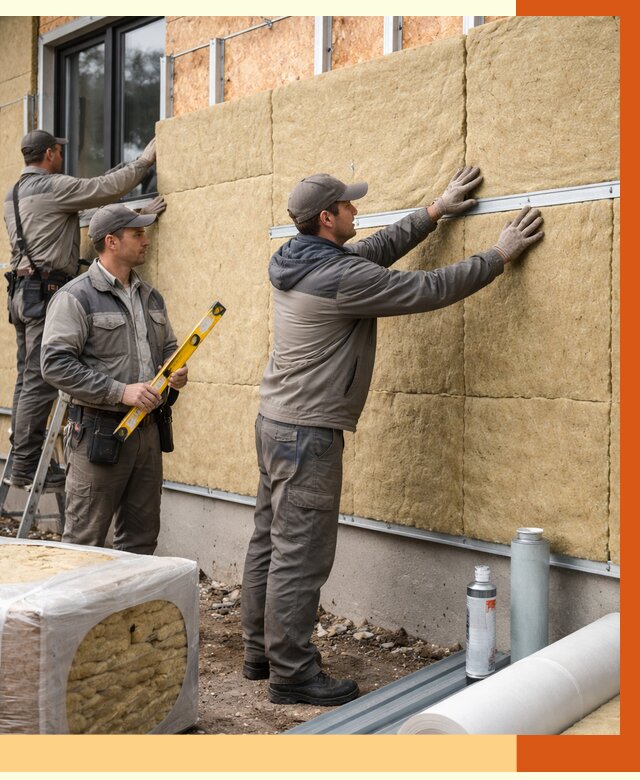 Утепление дома из SIP панелей в Тихорецке от 6390 руб./м² под ключ | ТепломастерТхр