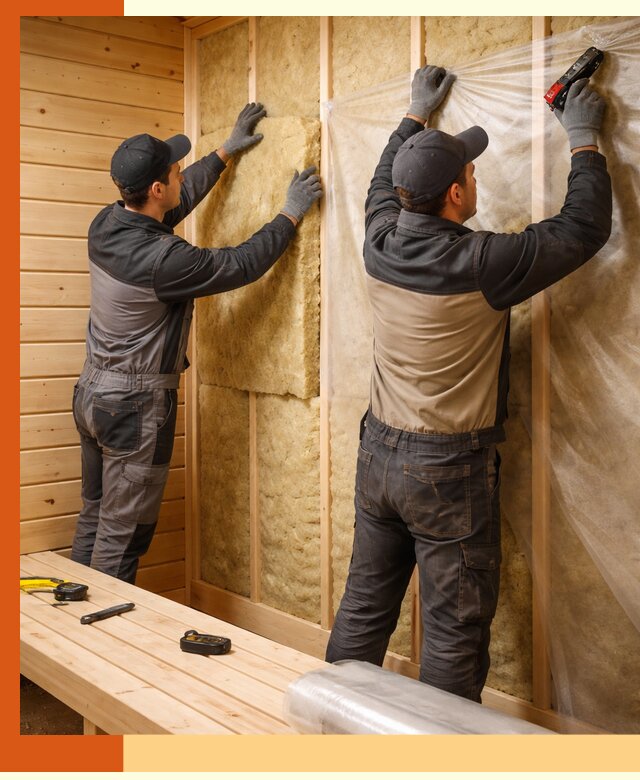 Профессиональное утепление сауны в Тихорецке с гарантиями качества