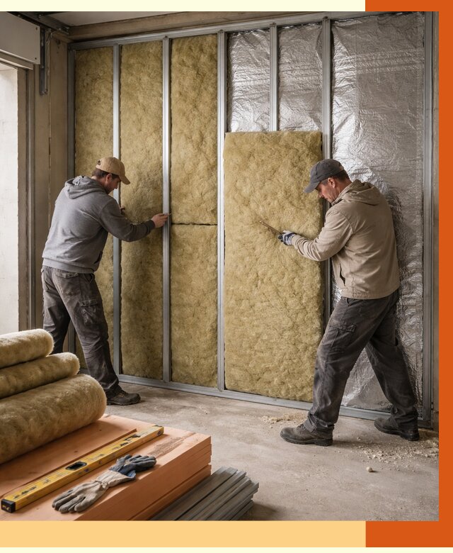 Утепление гаража изнутри в Тихорецке от 7730 руб/м2 — работы и цена | ТепломастерТхр