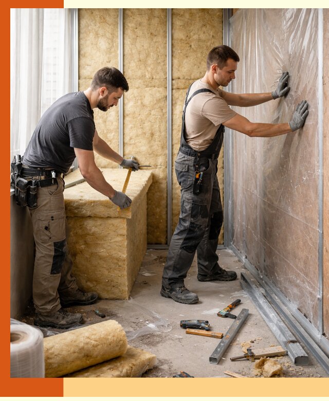 Профессиональное утепление лоджии в Тихорецке эффективно и надежно