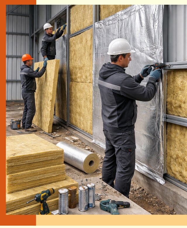 Утепление металлического ангара профессионально в Тихорецке