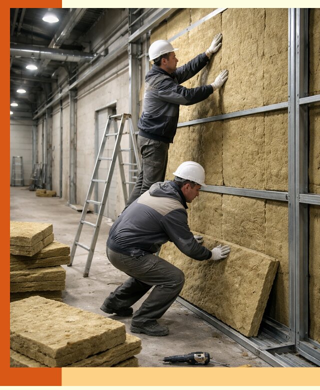 Утепление цеха под ключ в Тихорецке с гарантией качества