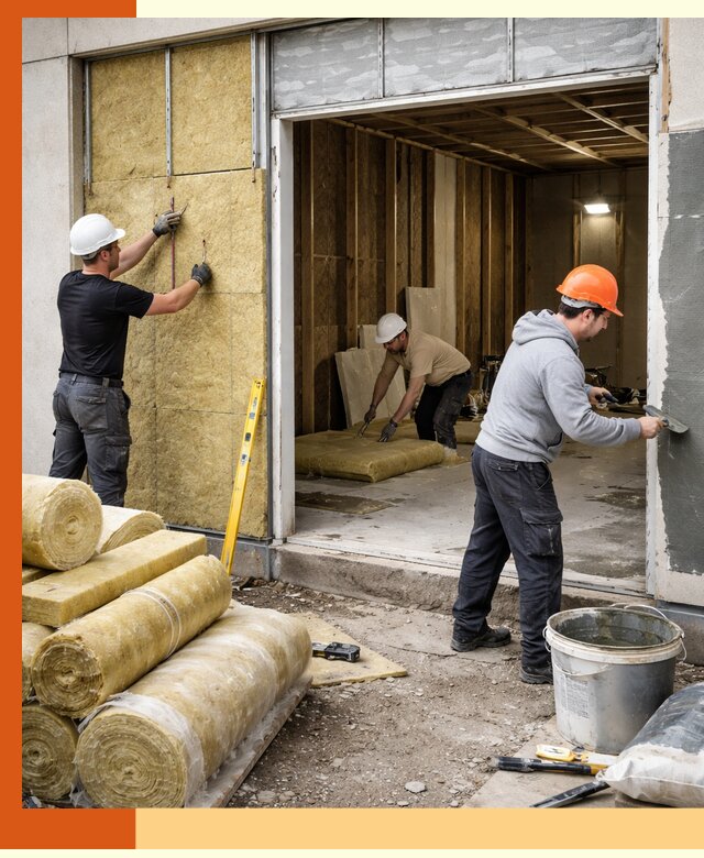 Утепление торгового павильона в Тихорецке — качественно и энергоэффективно