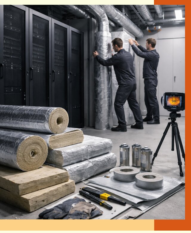 Утепление серверной в Тихорецке от 8761 руб./м² — комплексно под ключ | ТепломастерТхр