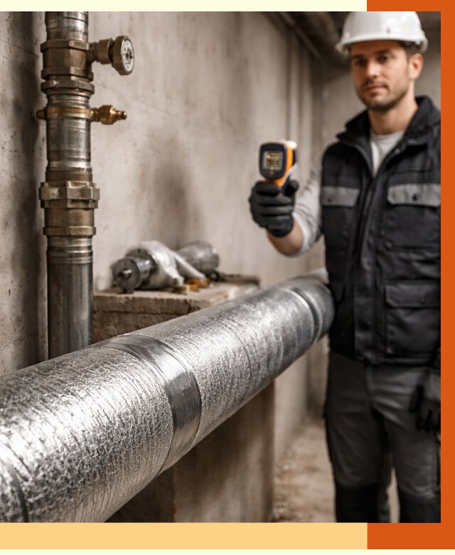 Утепление труб водоснабжения в Тихорецке от 8761 руб. за м² — услуги ТепломастерТхр