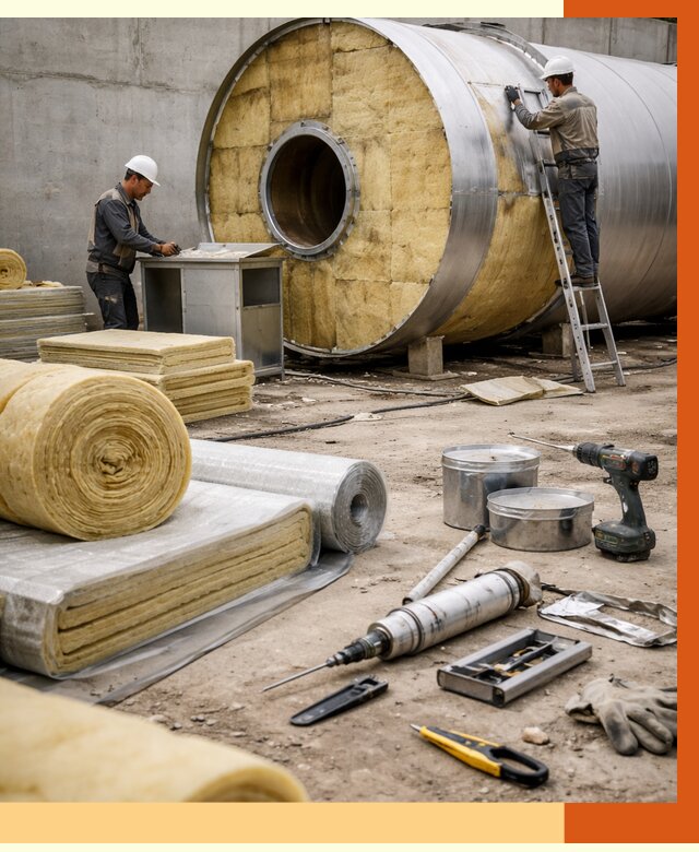 Утепление резервуара с топливом в Тихорецке от 28344 руб. под ключ | ТепломастерТхр