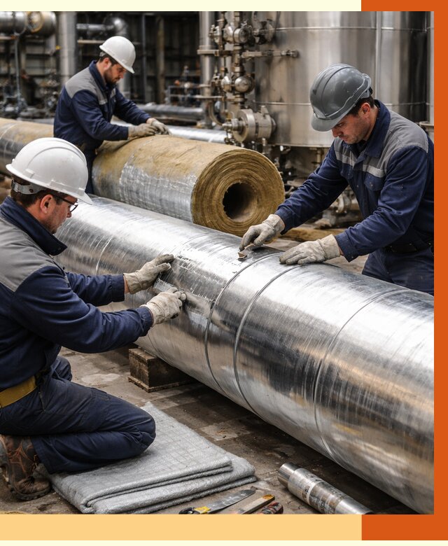 Утепление технологического оборудования в Тихорецке от 4329 руб. за м2 | ТепломастерТхр