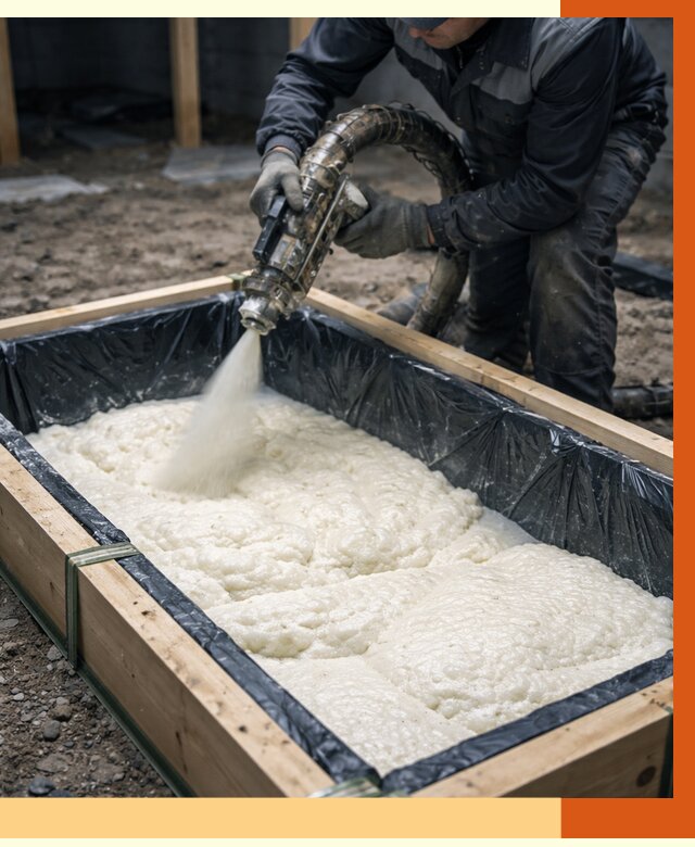 Заливка ППУ в формы в Тихорецке от 2577 руб. — утепление форм под ключ | ТепломастерТхр