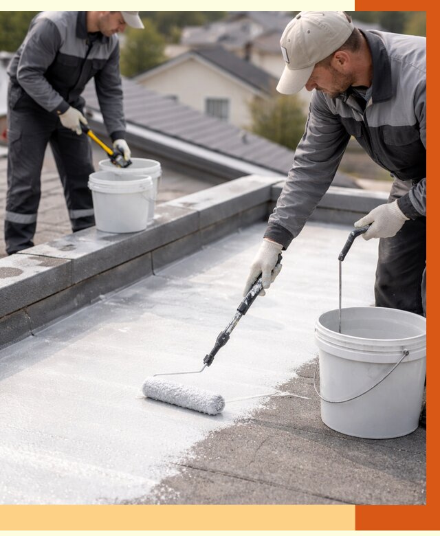 Утепление кровли жидкой теплоизоляцией в Тихорецке от 2216 руб./м2 | ТепломастерТхр