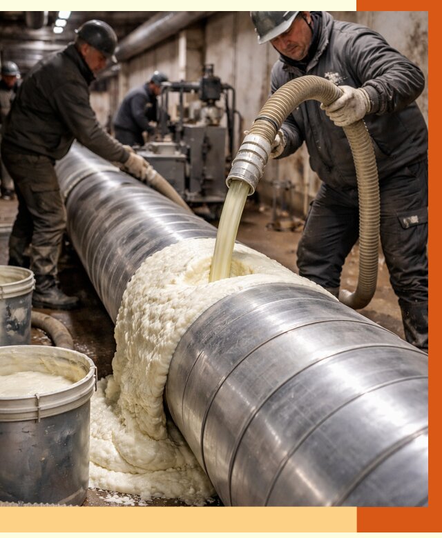 Утепление теплотрассы жидкой теплоизоляцией в Тихорецке от 4329 руб. | ТепломастерТхр