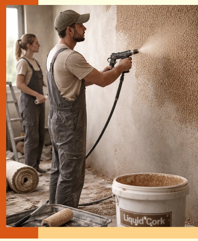 Утепление стен жидкой пробкой в Тихорецке эффективное и долговечное