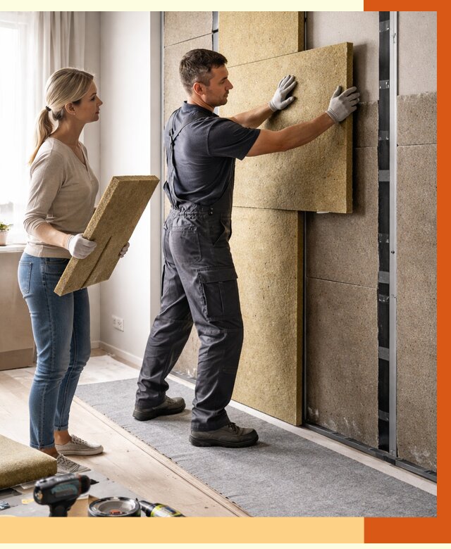 Профессиональная шумоизоляция квартиры в Тихорецке от 7730 руб. за м2 | ТепломастерТхр