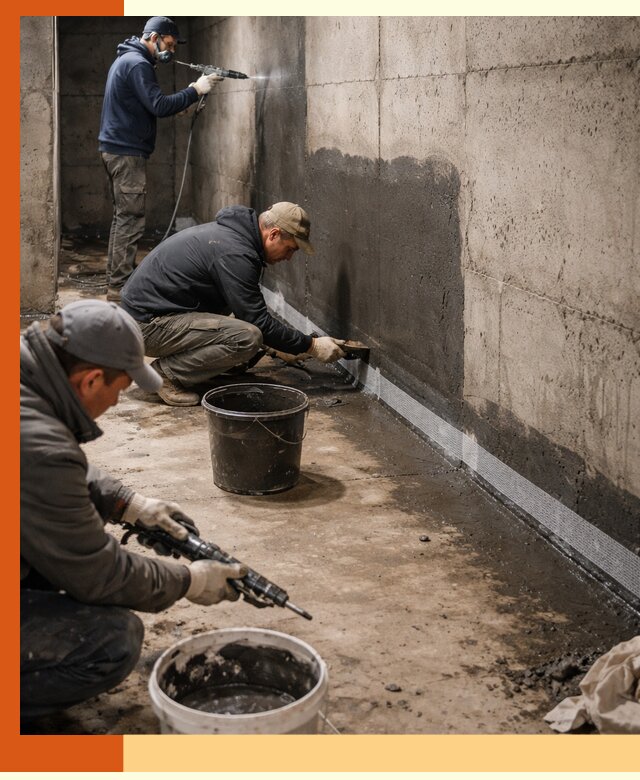 Гидроизоляция подвала в Тихорецке — комплексная защита от влаги