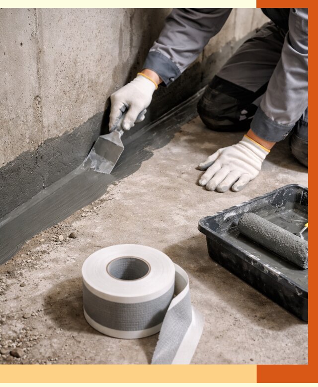 Гидроизоляция швов и герметизация стыков в Тихорецке от 1288 руб. | ТепломастерТхр