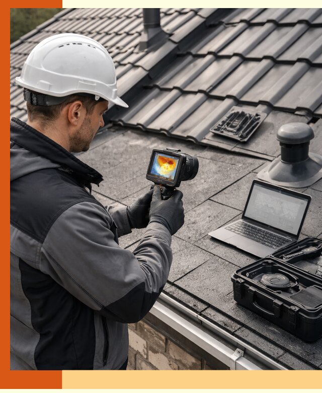 Тепловизионное обследование кровли в Тихорецке для выявления дефектов