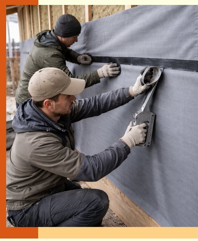 Монтаж ветроизоляции зданий и конструкций в Тихорецке