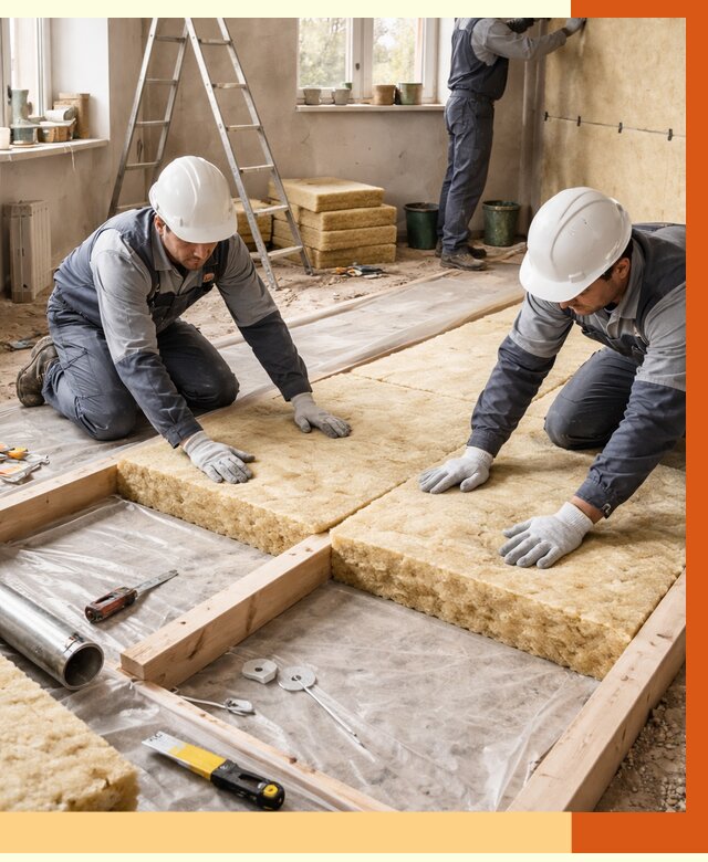 Восстановление теплоизоляции в Тихорецке от 8761 руб. — ремонт утепления под ключ | ТепломастерТхр