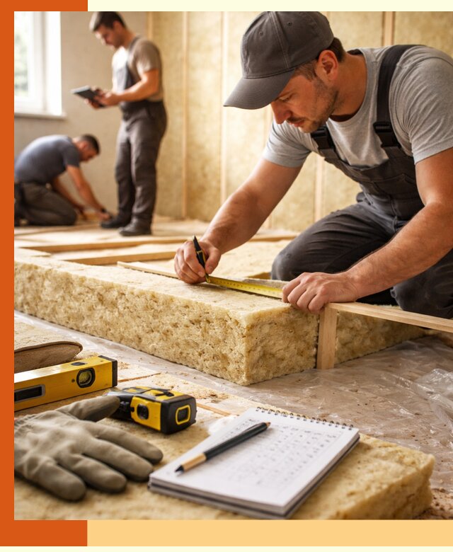 Расчет толщины утеплителя для зданий и помещений в Тихорецке