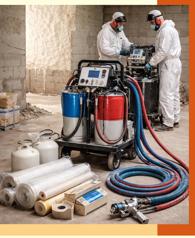 Аренда установки для напыления ППУ в Тихорецке от 36075 руб. | ТепломастерТхр